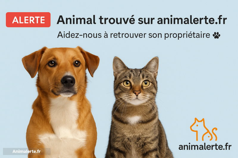 Affichez vos annonces d'animaux trouvés